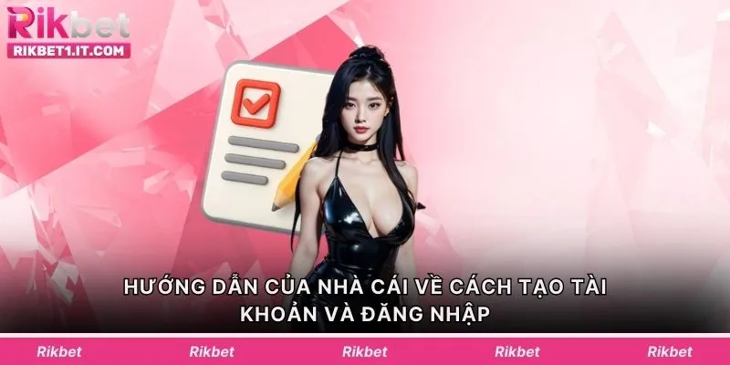 Hướng dẫn của nhà cái về cách tạo tài khoản và đăng nhập
